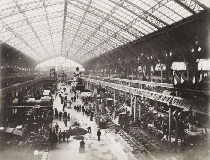Framed Print : Vintage 19th century photograph: Exposition Universelle, Paris Framed Print : Vintage 19th century photograph: Exposition Universelle, Paris