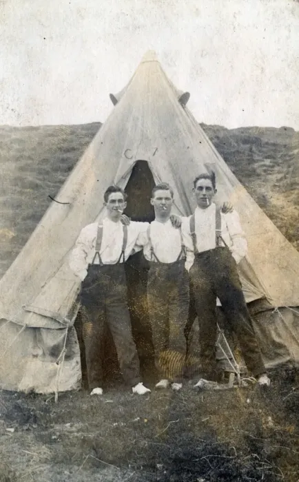 Framed Print : Vintage Camping - Tepee Tent, Bradford Area, Yorkshire Framed Print : Vintage Camping - Tepee Tent, Bradford Area, Yorkshire