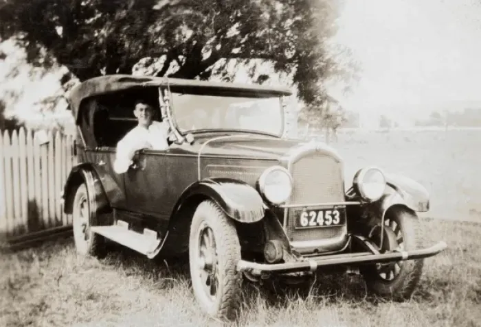 Framed Print : Vintage Car Framed Print : Vintage Car