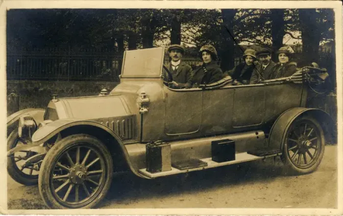 Framed Print : Vintage Car (awaiting identification - possibly a Mercedes o Framed Print : Vintage Car (awaiting identification - possibly a Mercedes o