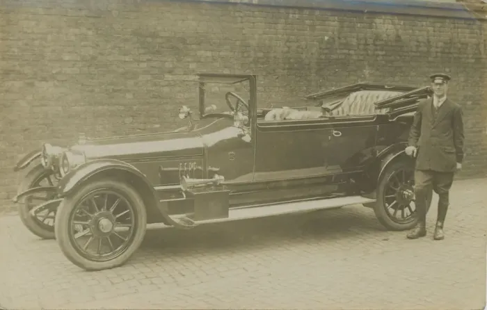 Framed Print : Vintage Car, Britain. Date: 1900s Framed Print : Vintage Car, Britain. Date: 1900s