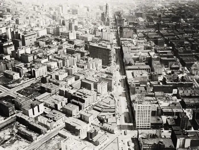 Framed Print : Vintage early 20th century press photograph: California Street, San Francisco Framed Print : Vintage early 20th century press photograph: California Street, San Francisco