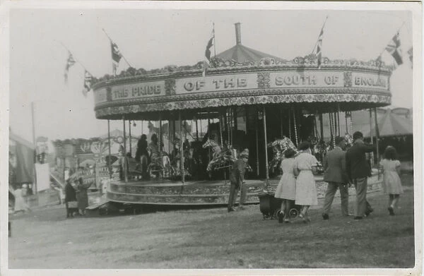 Vintage Fairground Carousel (Fred Wards Gallopers)