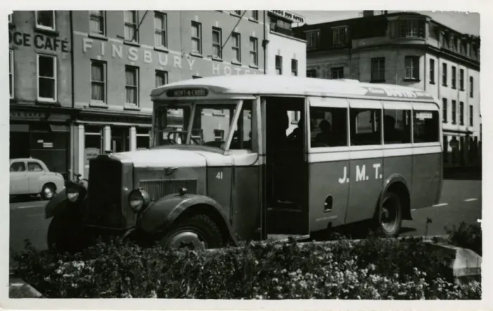 Framed Print : Vintage Leyland Cub Bus - JMT (Jersey Motor Transport) Framed Print : Vintage Leyland Cub Bus - JMT (Jersey Motor Transport)