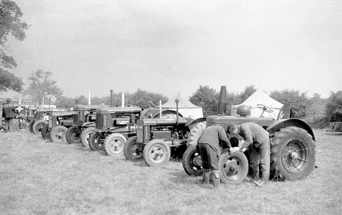 Framed Print : Vintage tractors Framed Print : Vintage tractors