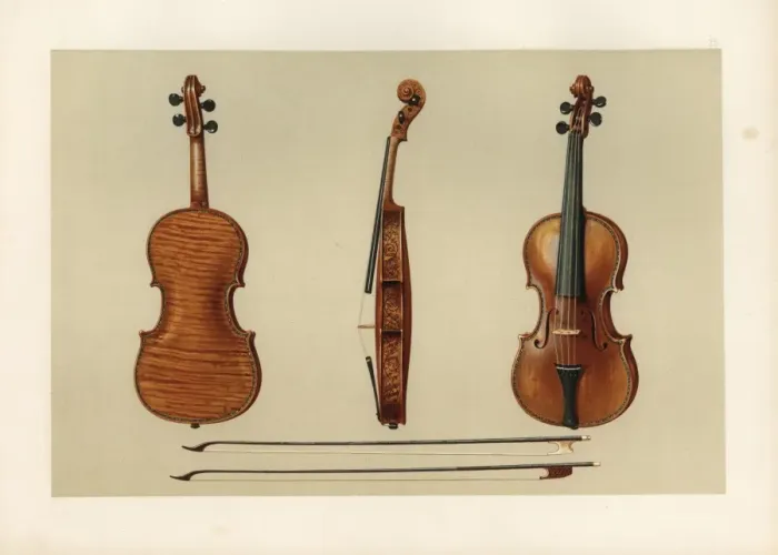 Framed Print : Violin bought by Samuel Hellier in 1679 Framed Print : Violin bought by Samuel Hellier in 1679