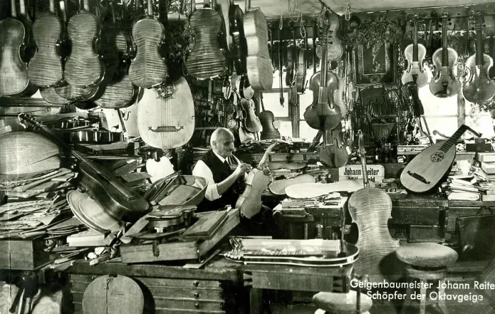 Framed Print : Violin and stringed musical instrument maker's workshop Framed Print : Violin and stringed musical instrument maker's workshop