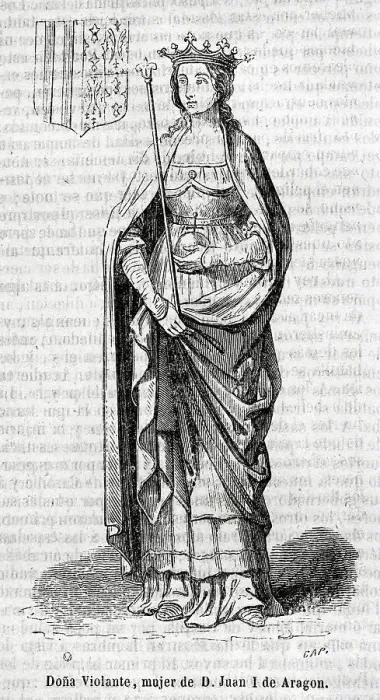 Framed Print : Vionat of Bar (c.1365-1431). Queen consort of Aragon Framed Print : Vionat of Bar (c.1365-1431). Queen consort of Aragon