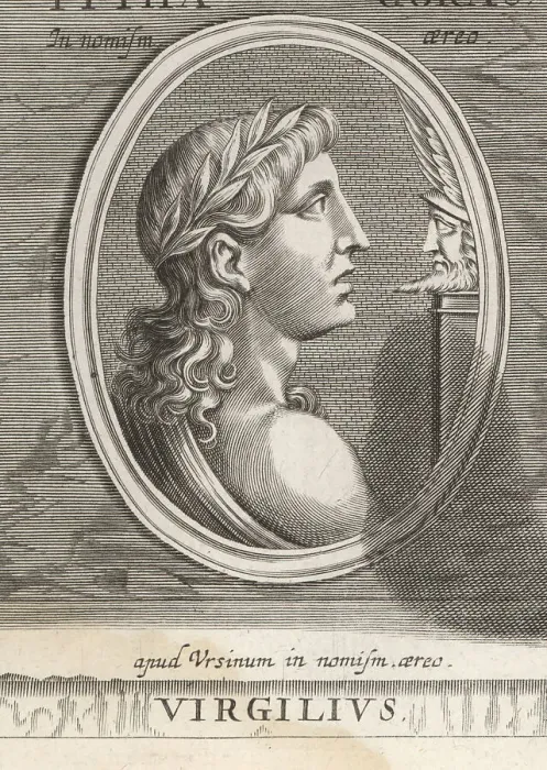 Framed Print : Virgil, Roman poet of the Augustan period, 70-19 BC Framed Print : Virgil, Roman poet of the Augustan period, 70-19 BC