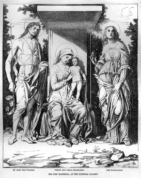 Framed Print : Virgin and Child Enthroned Framed Print : Virgin and Child Enthroned