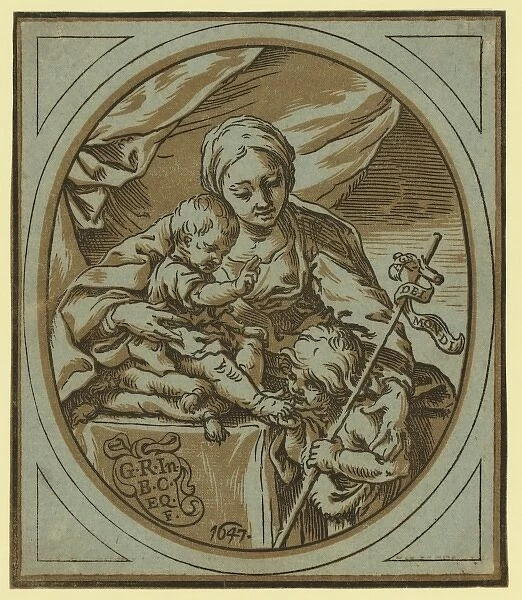The Virgin, Child, and St. John the Baptist