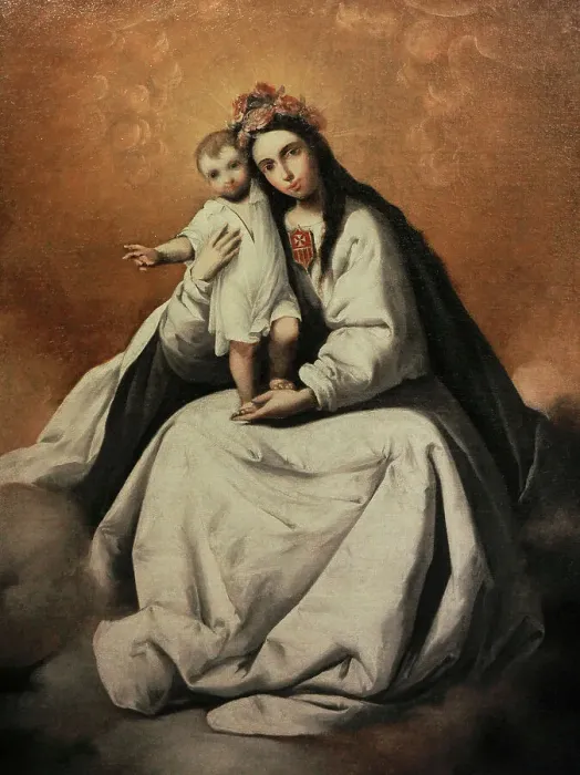 Framed Print : Virgin of Mercy. Second third of the 17th century Framed Print : Virgin of Mercy. Second third of the 17th century