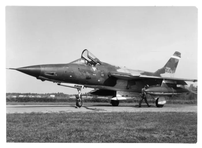 Framed Print : Virginia Air National Guard - Republic F-105D Thunderchief Framed Print : Virginia Air National Guard - Republic F-105D Thunderchief