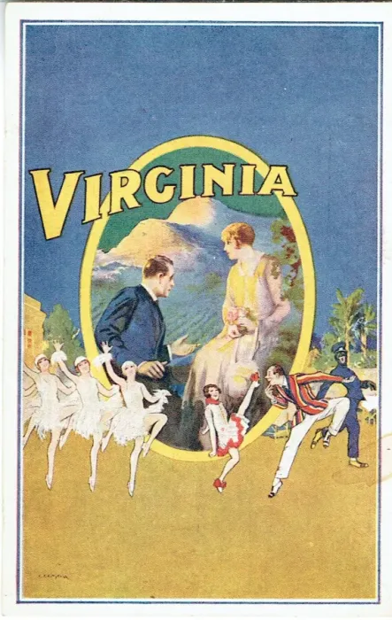 Framed Print : Virginia by Herbert Clayton D Furber & Burt Lee Framed Print : Virginia by Herbert Clayton D Furber & Burt Lee