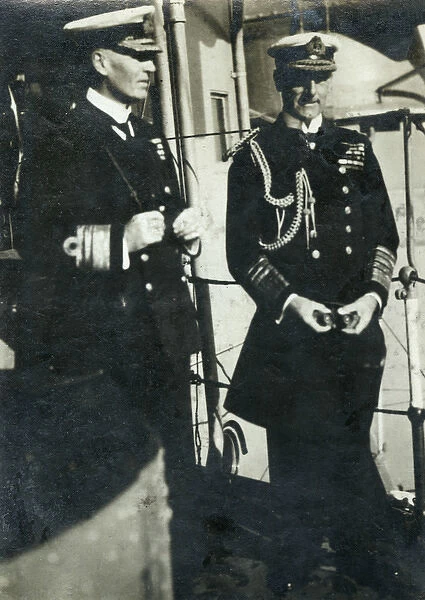Viscount Jellicoe and Vice Admiral Sir Frederick Field