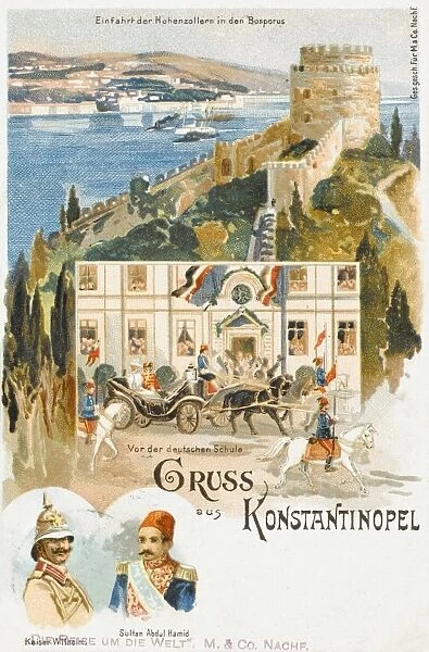 Visit of German Kaiser to Turkey