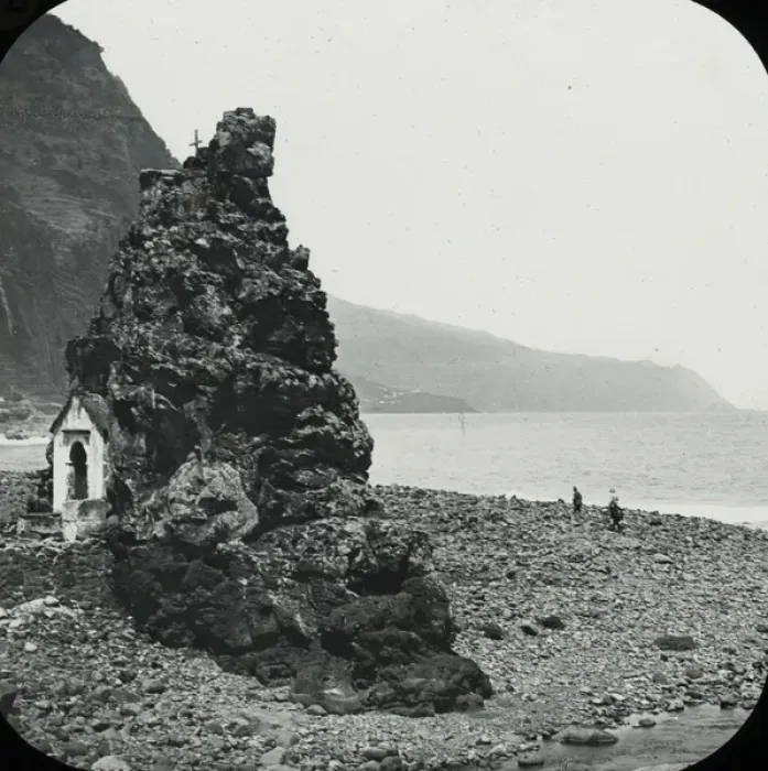Framed Print : Visit to Madeira - St. Vicente - Chapel Rock & Beach Framed Print : Visit to Madeira - St. Vicente - Chapel Rock & Beach