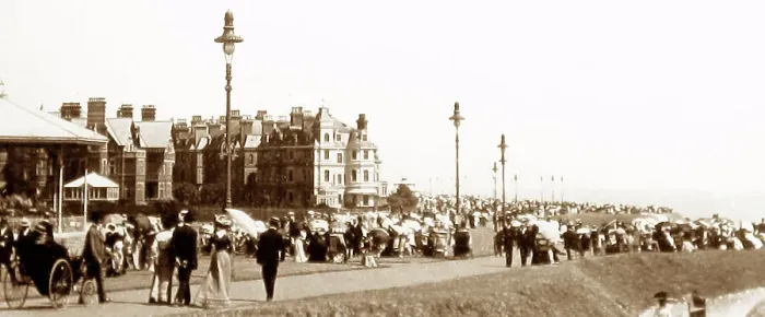 Framed Print : Visitors at Folkestone Framed Print : Visitors at Folkestone