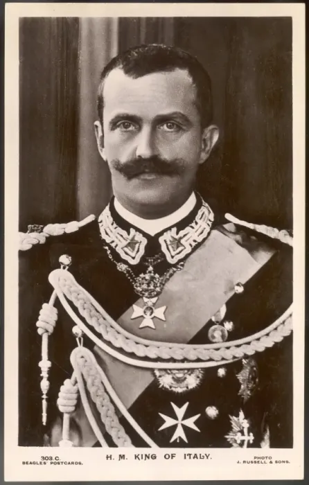 Framed Print : Vittorio Emanuele III