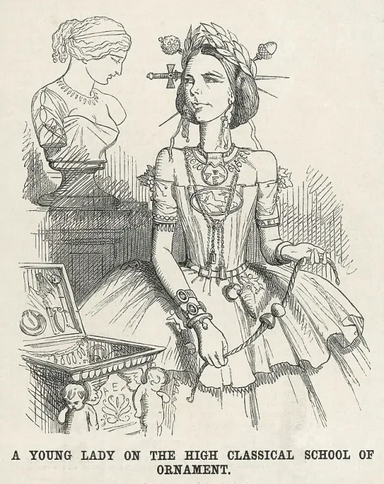 Framed Print : Vogue for Antique Jewels Framed Print : Vogue for Antique Jewels
