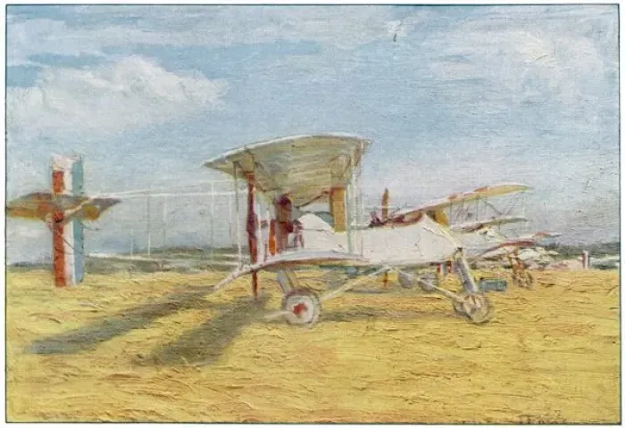 Framed Print : Voisin Biplane 1914 Framed Print : Voisin Biplane 1914