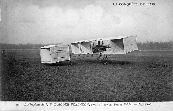 The Voisin biplane belonging to J T C Moore-Brabazon