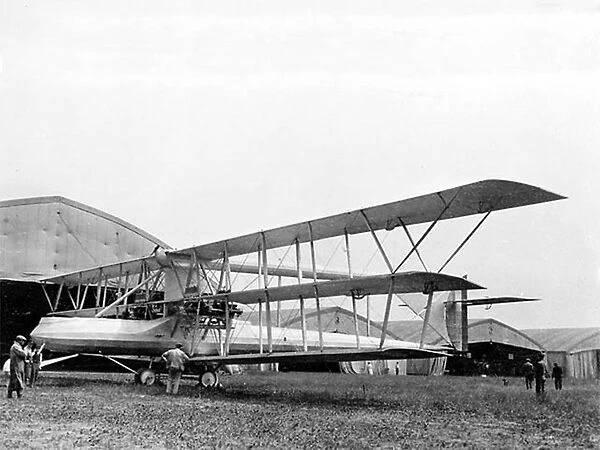 Voisin Triplane Bomber shown in final 1916 form Only tw