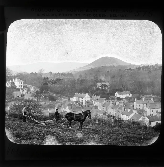 Framed Print : Volcanic neck, Cushendall Framed Print : Volcanic neck, Cushendall