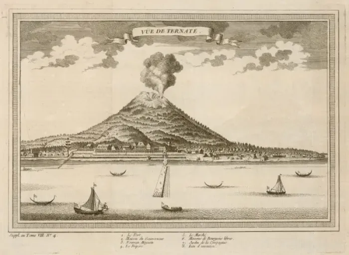 Framed Print : Volcano - Ternate Framed Print : Volcano - Ternate