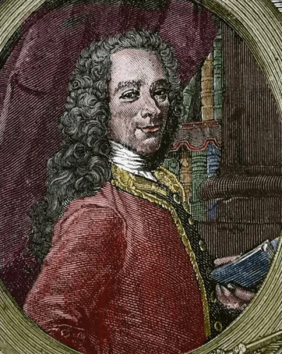 Framed Print : Voltaire (1694-1778) Framed Print : Voltaire (1694-1778)