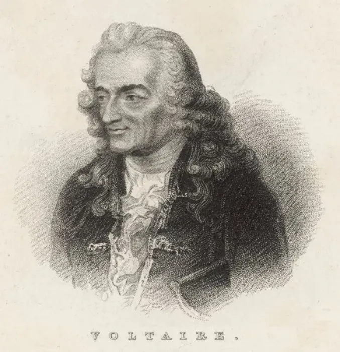 Framed Print : VOLTAIRE. FRANCOIS-MARIE AROUET the French writer and philosopher Framed Print : VOLTAIRE. FRANCOIS-MARIE AROUET the French writer and philosopher