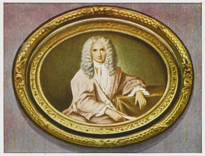 Framed Print : Voltaire Cheron Miniatur Framed Print : Voltaire Cheron Miniatur