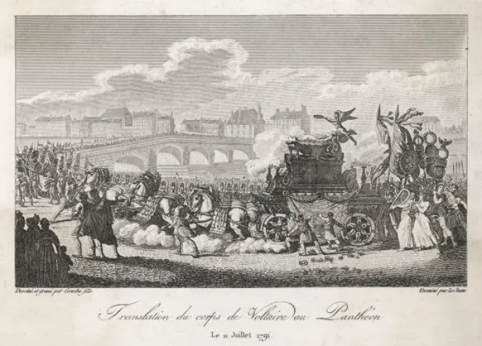 Framed Print : Voltaire Couche / Lejeune Framed Print : Voltaire Couche / Lejeune