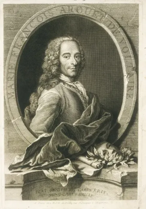 Framed Print : VOLTAIRE, Fran篩s-Marie Arouet, also known as Framed Print : VOLTAIRE, Fran篩s-Marie Arouet, also known as