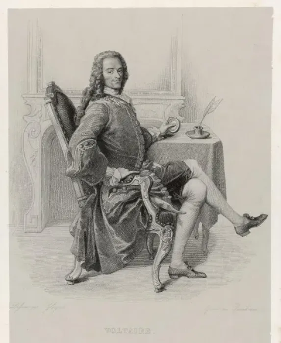 Framed Print : Voltaire (Gleyre) Framed Print : Voltaire (Gleyre)