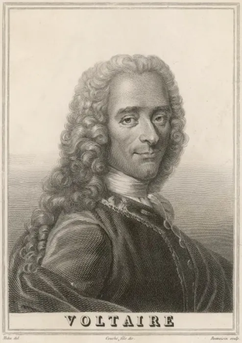 Framed Print : Voltaire Mehu Bonvoisin Framed Print : Voltaire Mehu Bonvoisin