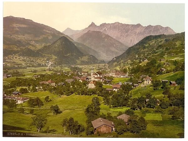 Vorarlberg Schrung (i. e. Schruns), Tyrol, Austro-Hungary