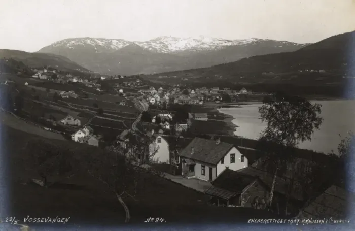 Framed Print : Vossevangen, Hordaland county, Norway Framed Print : Vossevangen, Hordaland county, Norway