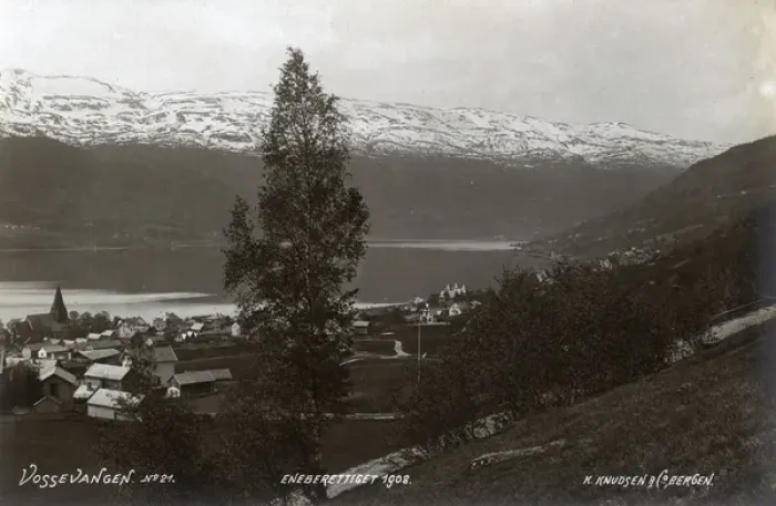 Framed Print : Vossevangen, Hordaland county, Norway Framed Print : Vossevangen, Hordaland county, Norway