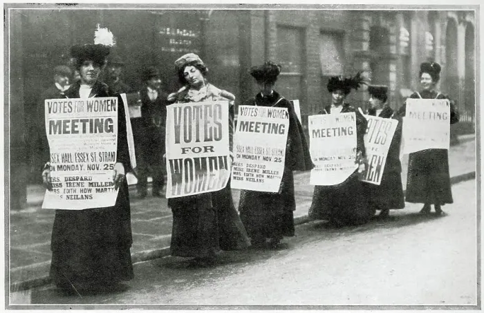 Framed Print : Votes For Women 1907 Framed Print : Votes For Women 1907