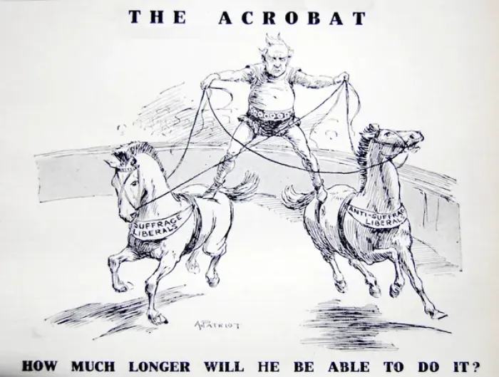 Framed Print : Votes for Women Asquith the Acrobat Framed Print : Votes for Women Asquith the Acrobat