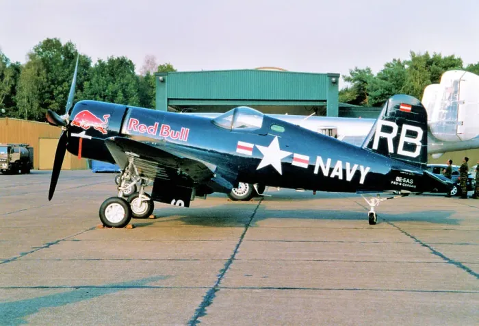Framed Print : Vought F4U-4 Corsair OE-EAS