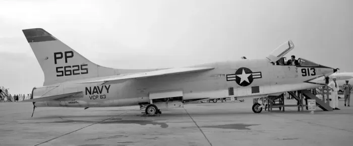Framed Print : Vought F8U-1P Crusader 145625 Framed Print : Vought F8U-1P Crusader 145625