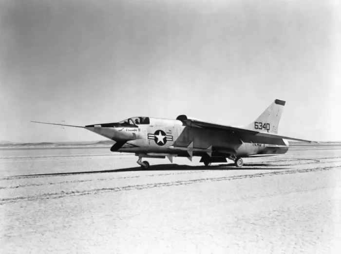 Framed Print : Vought XF8U-3 Crusader III / 3 Framed Print : Vought XF8U-3 Crusader III / 3