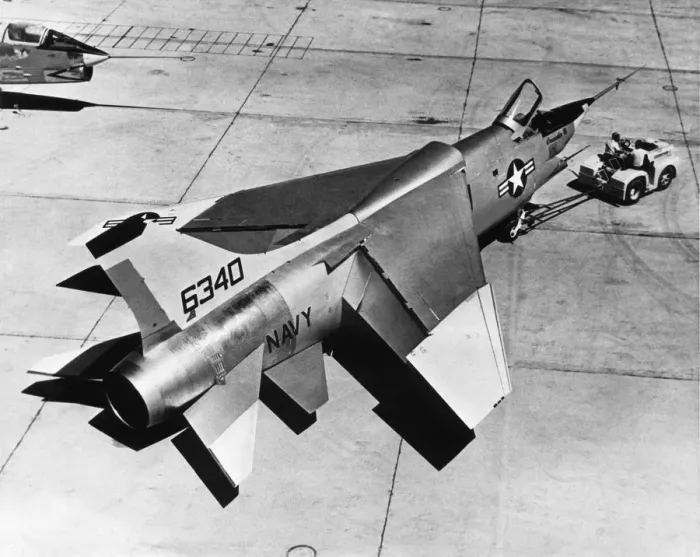 Framed Print : Vought XF8U-3 Crusader III / 3 Framed Print : Vought XF8U-3 Crusader III / 3