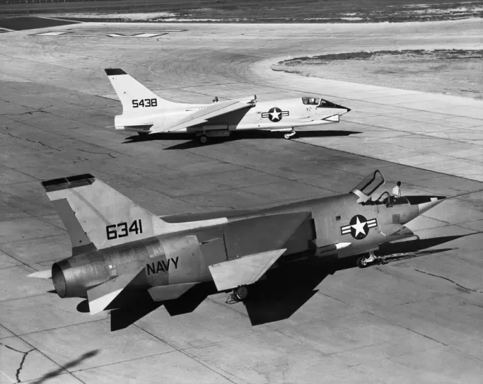 Framed Print : Vought XF8U-3 Crusader III / 3 Framed Print : Vought XF8U-3 Crusader III / 3