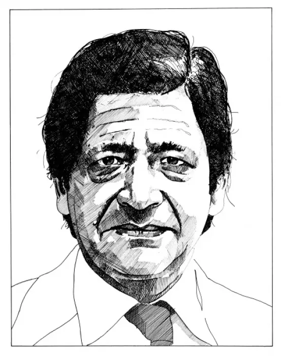 Framed Print : Vs Naipaul / Frown Framed Print : Vs Naipaul / Frown