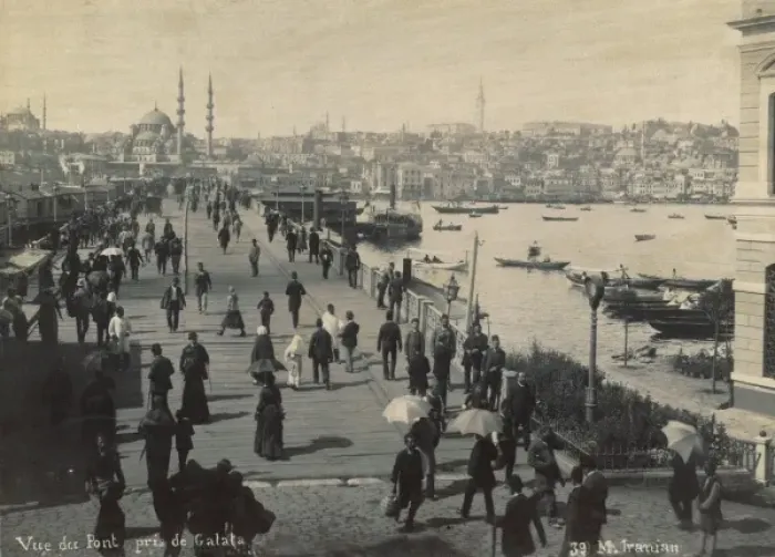 Framed Print : Vue du Pont de Galata Framed Print : Vue du Pont de Galata