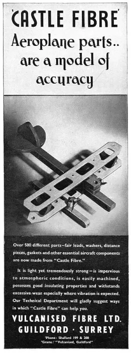 Framed Print : Vulcanised Fibre Aircraft Components - Castle Fibre Parts Framed Print : Vulcanised Fibre Aircraft Components - Castle Fibre Parts