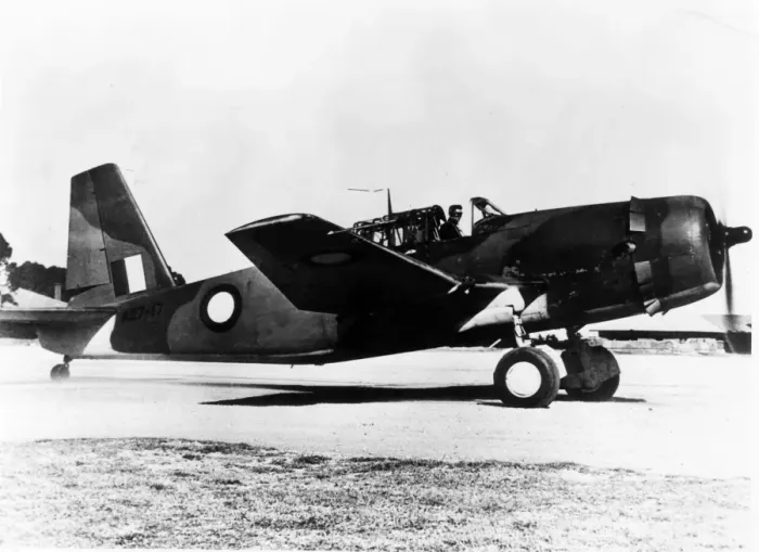 Framed Print : Vultee Model 72 Vengeance IA -this one operating with t Framed Print : Vultee Model 72 Vengeance IA -this one operating with t